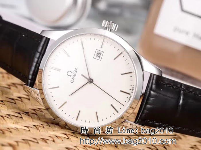 歐米茄OMEGA 經典大三針 全自動機械精品男士腕表 WSS0982